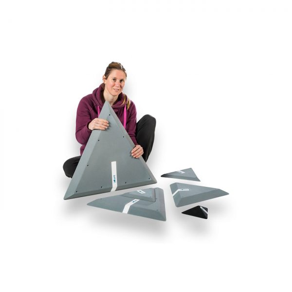 Struktury wspinaczkowe (drewniane), paczki, model Wannabes 6H