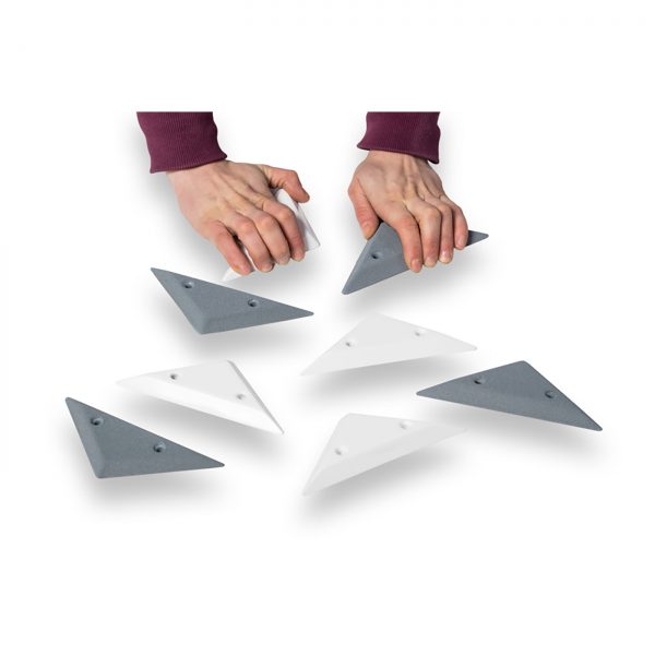 Struktury wspinaczkowe (drewniane), paczki, model Wannabes 6I