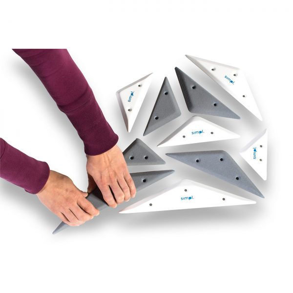 Struktury wspinaczkowe (drewniane), paczki, model Wannabes 6K