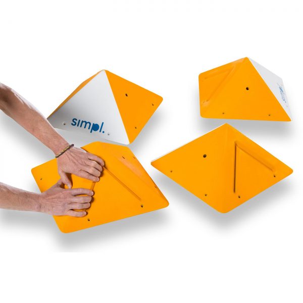 Struktury wspinaczkowe (drewniane), paczki, model Squares 7B