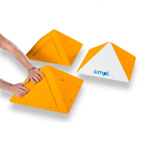 Struktury wspinaczkowe (drewniane), paczki, model Squares 7C