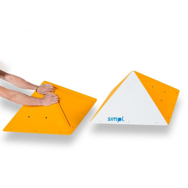 Struktury wspinaczkowe (drewniane), paczki, model Squares 7D