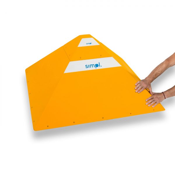 Struktury wspinaczkowe (drewniane), paczki, model Squares 7L