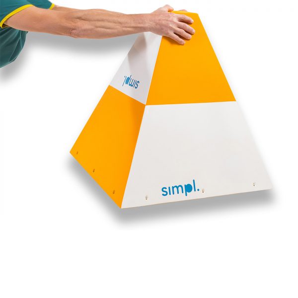 Struktury wspinaczkowe (drewniane), paczki, model Squares 7P