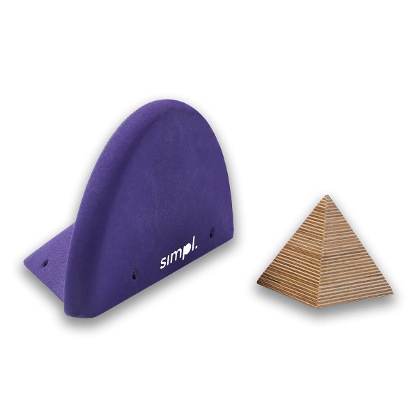 Struktury wspinaczkowe (drewniane), paczki, model Wheels 8O Textured