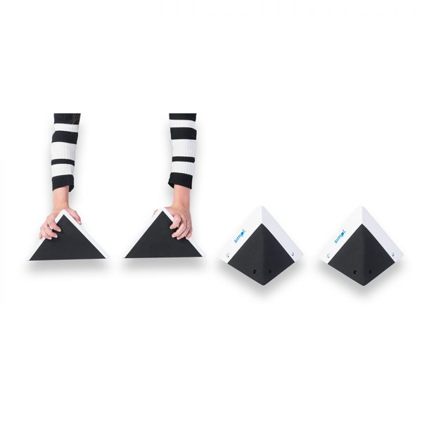 Struktury wspinaczkowe (drewniane), paczki, model Ducks 9A