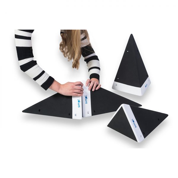 Struktury wspinaczkowe (drewniane), paczki, model Ducks 9B