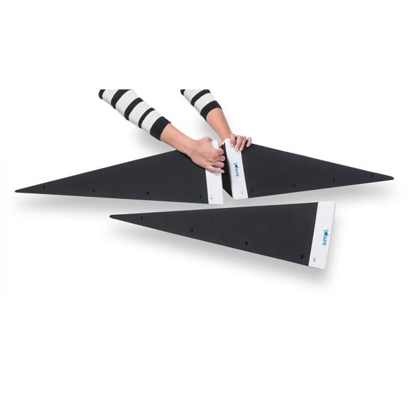 Struktury wspinaczkowe (drewniane), paczki, model Ducks 9D