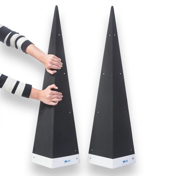 Struktury wspinaczkowe (drewniane), paczki, model Ducks 9E